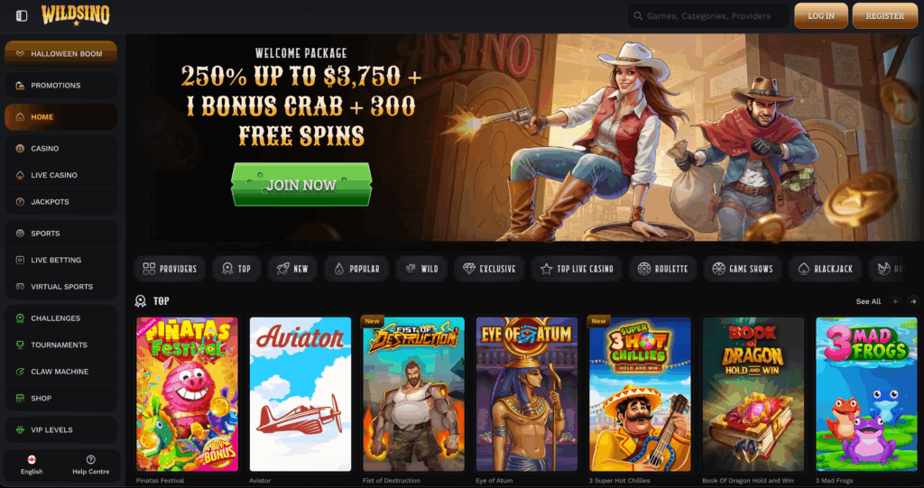 Wildsino Casino Review Canada