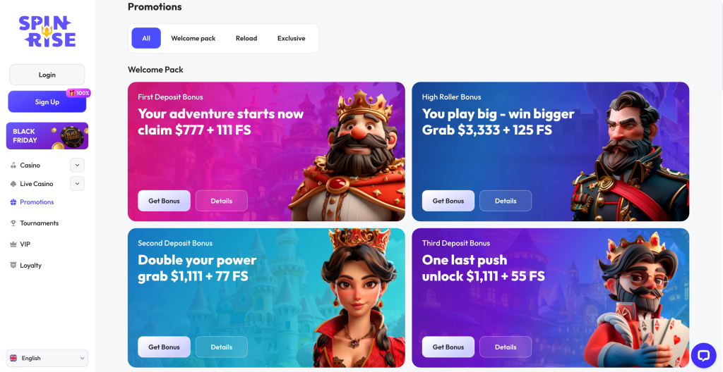 Spinrise Casino review