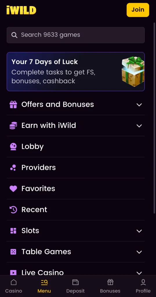 mobile casinos iwild